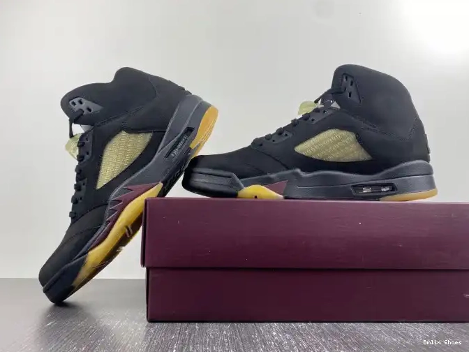Bmlin FD1330-001 x Ma Jordan Black 5 Maniere Air A 0506